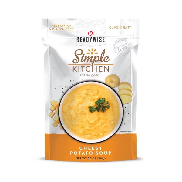 Simple Kitchen Cheesy Potato Soup, PK 6, Readywise, Mfr#: RWSK05-029